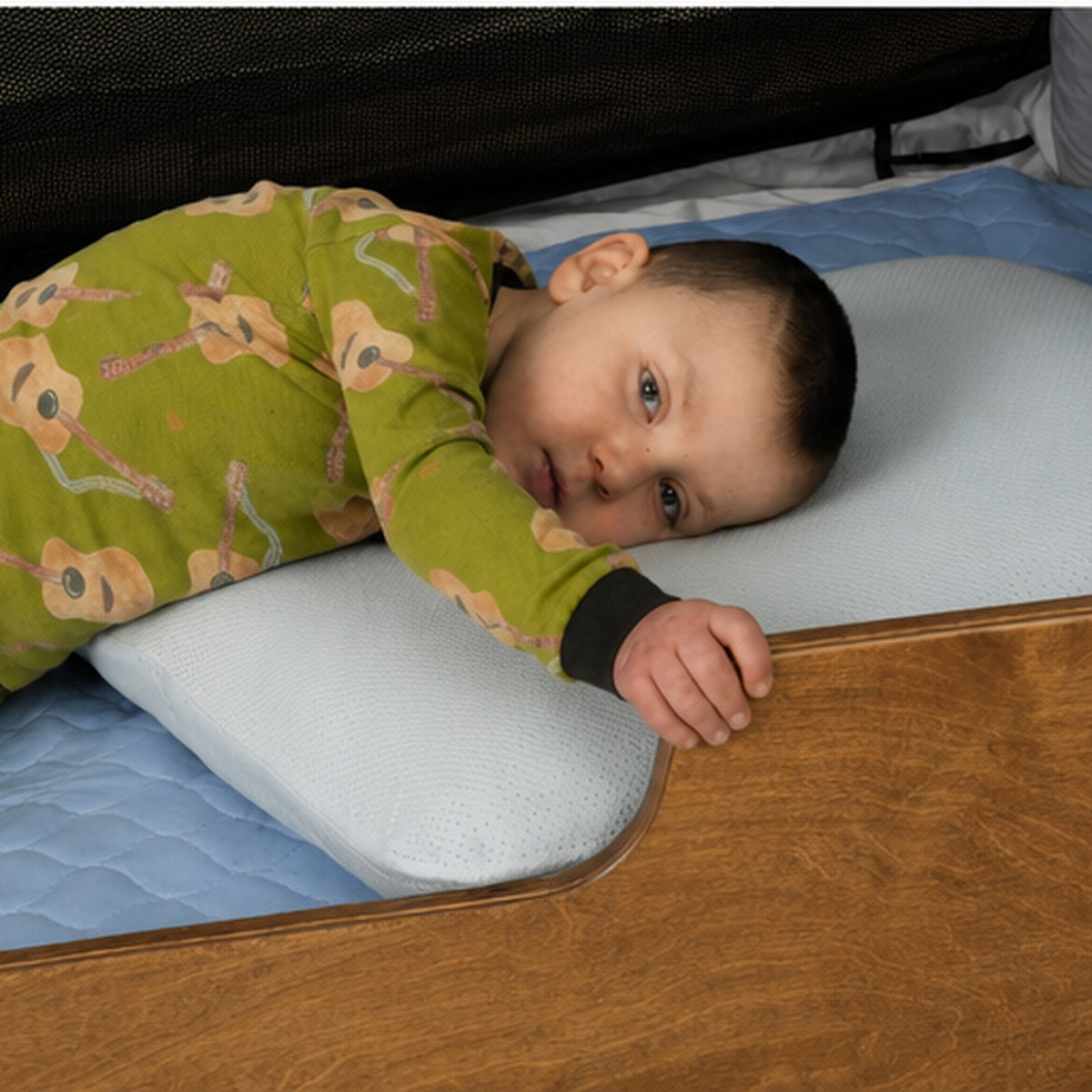 Breathable Positioning Pillow – Safer Support, Cooler Comfort